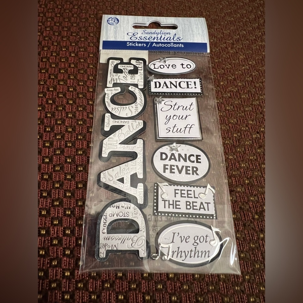 Dance Assorted Scrapbook Stickers - Picture 4 of 4